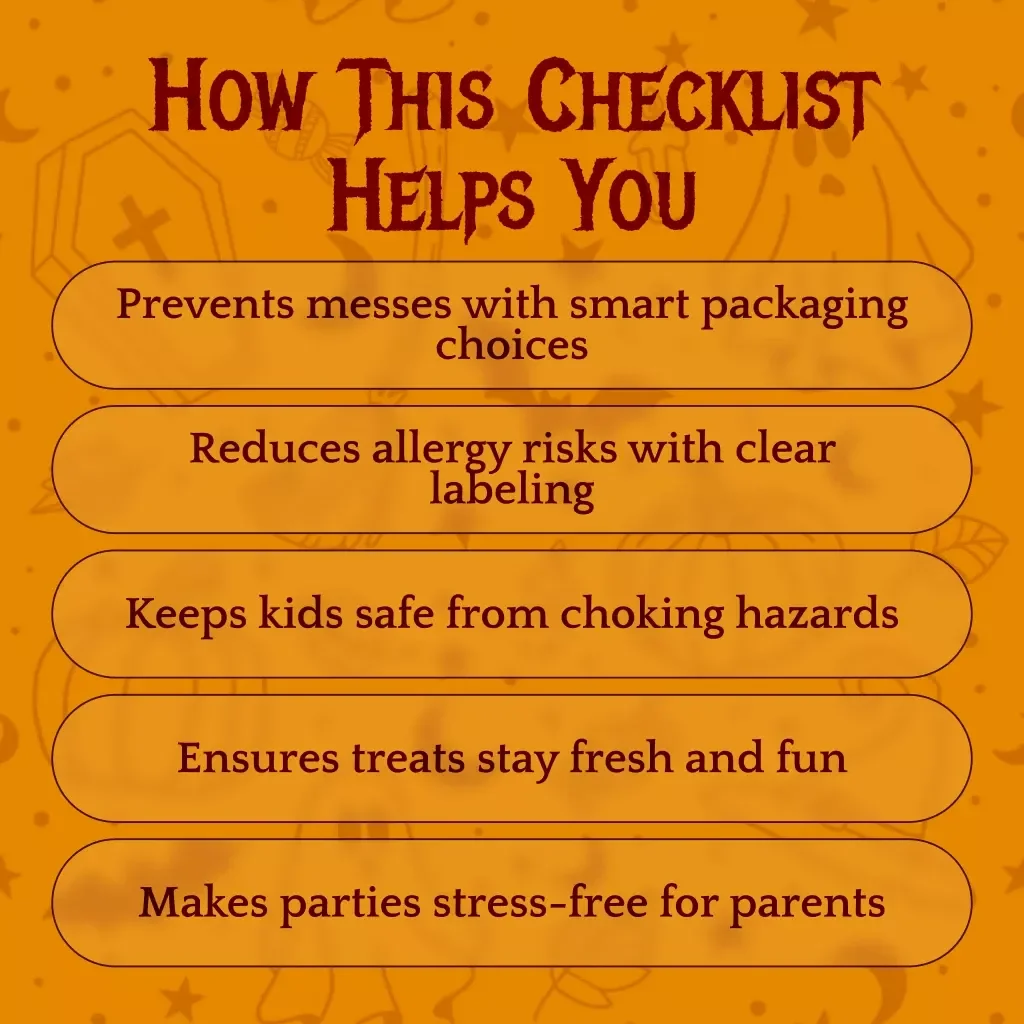Kid-Safe Treat Packaging Tips Checklist | Printable Guide for Parents, Teachers & Party Planners | Digital Download