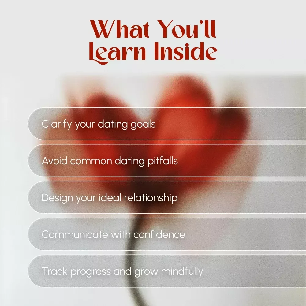 How to Date with Intention: Workbook for Meaningful Connections | Digital Guide, Relationship Blueprint, Intentional Dating eBook