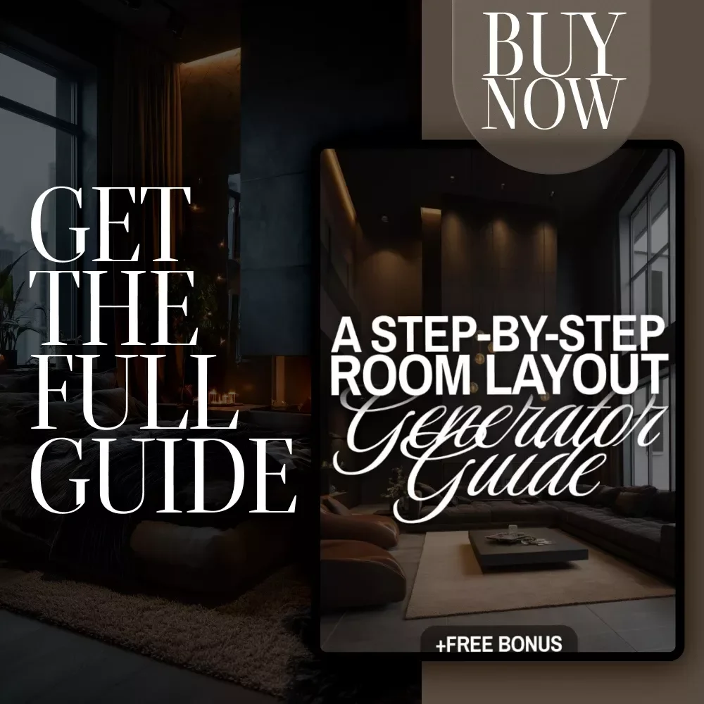 A Step-by-Step Room Layout Generator Guide | AI Room Layout Generator eBook, Digital Download for Interior Design & Home Decor