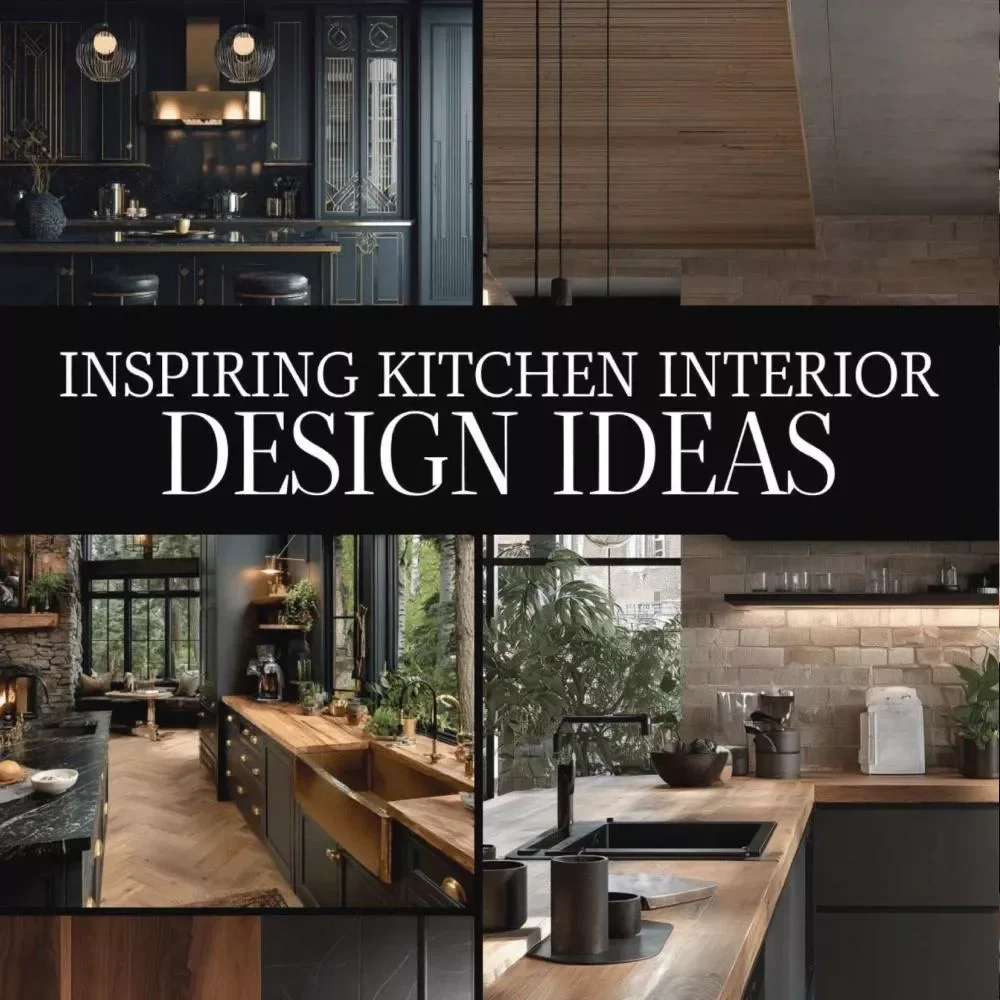Inspiring Kitchen Interior Design Ideas | Modern, Rustic & Minimalist Kitchen Design eBook | Smart Storage, Layouts & Renovation Guide for Dream Kitchens