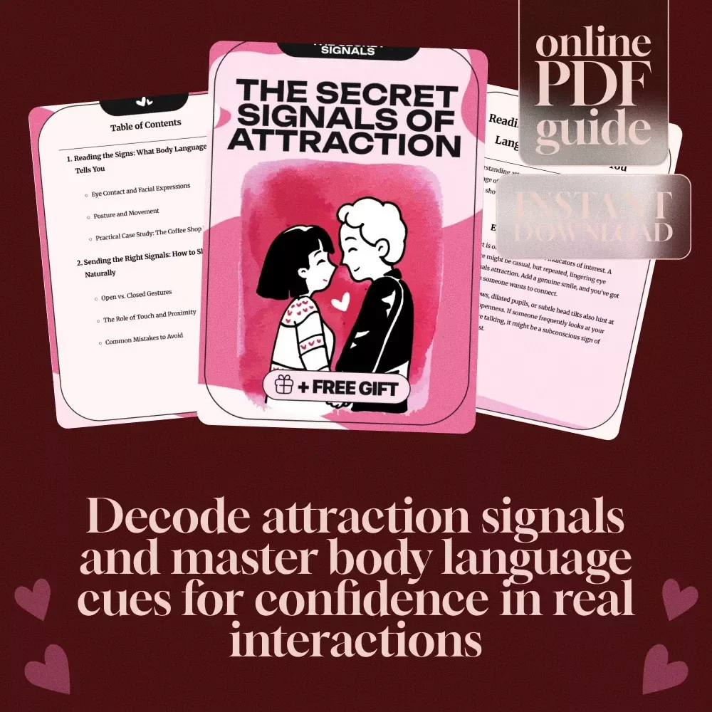 The Secret Signals of Attraction | Guide to Body Language Cues for Attraction, Reading Signs, and Sending the Right Signals