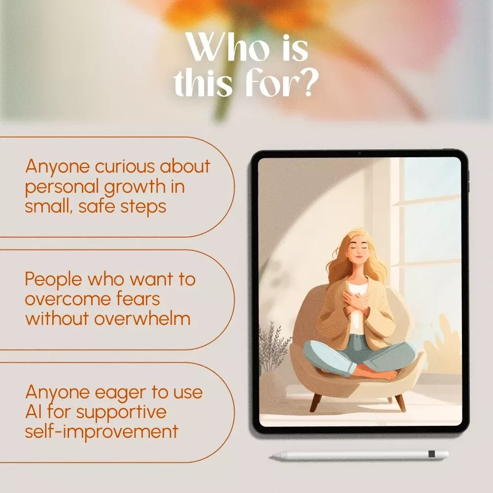 Micro-Exposure Challenge: 5 Minutes at a Time | Anxiety Relief Guide | Digital Download eBook & Checklist for Stress, Mindset, and Confidence