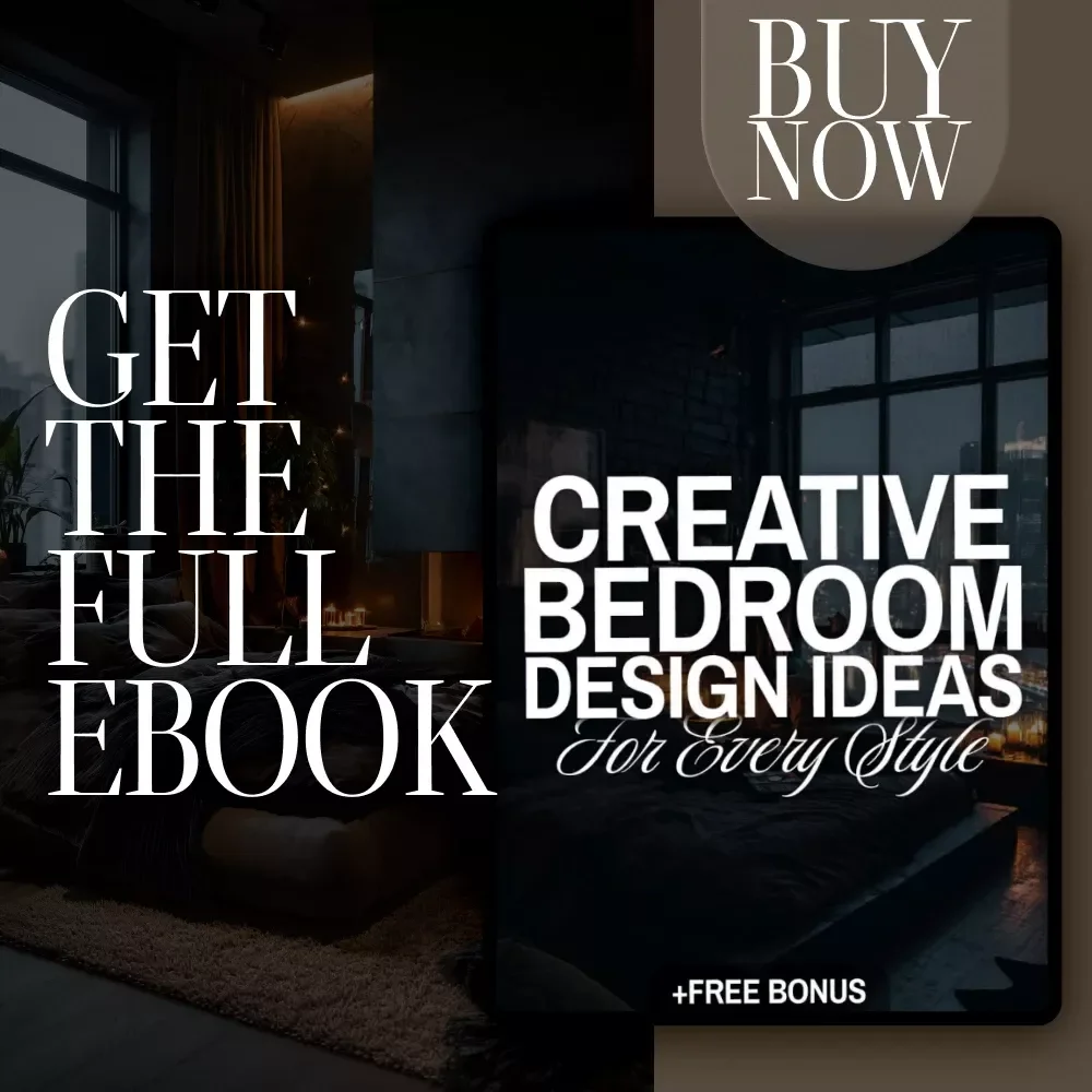 Creative Bedroom Design Ideas for Every Style | Interior Design Ideas Bedroom eBook | Digital Download Home Decor Guide & Checklist