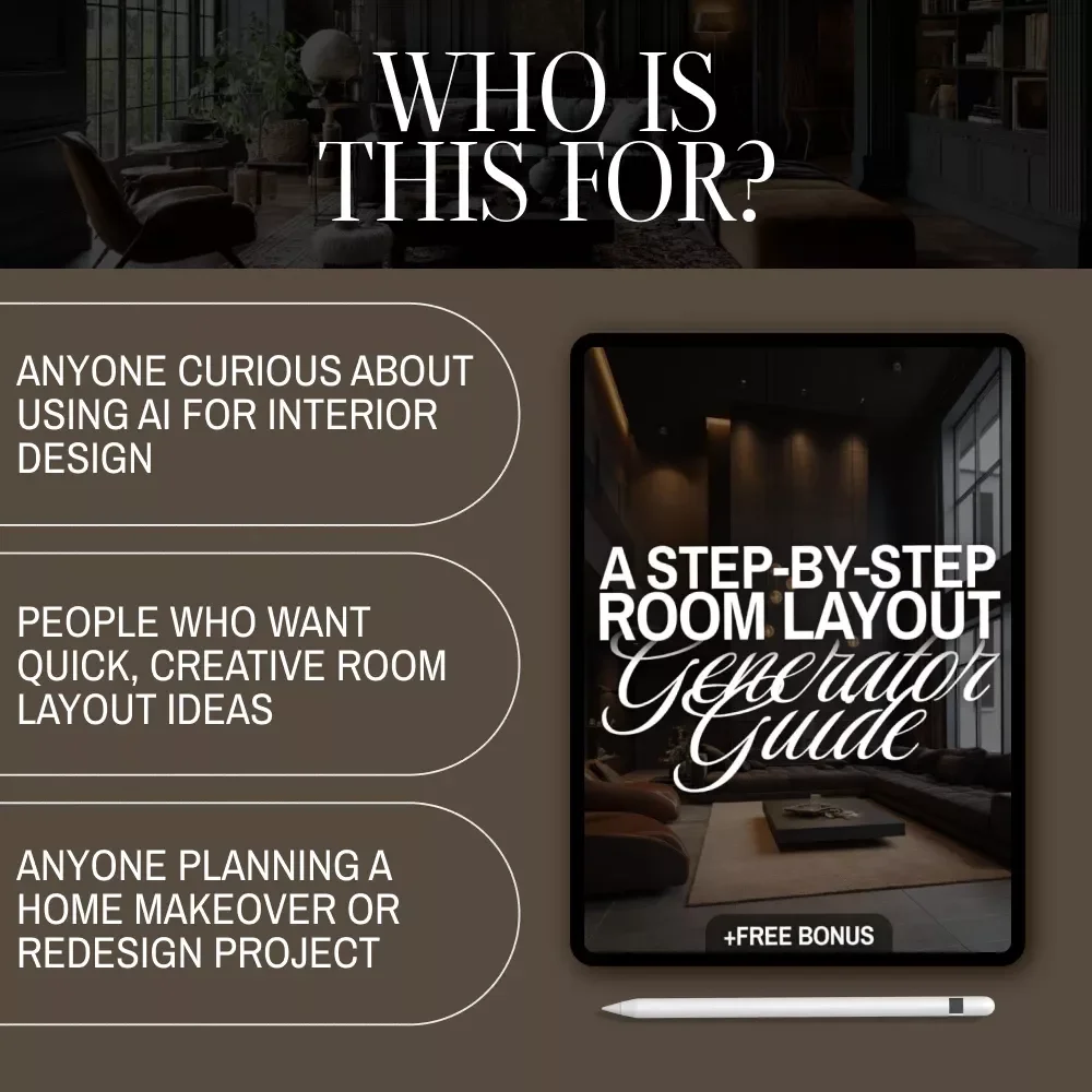 A Step-by-Step Room Layout Generator Guide | AI Room Layout Generator eBook, Digital Download for Interior Design & Home Decor