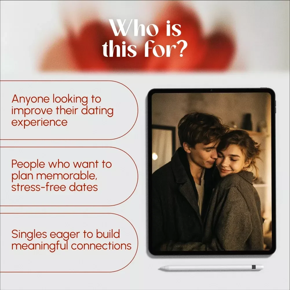 AI Date Planner: Craft Your Perfect First, Second, and Third Dates | Digital Guide for Effortless Dating Success
