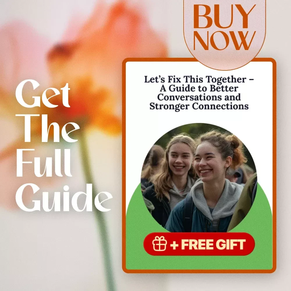 Let’s Fix This Together – A Guide to Better Conversations and Stronger Connections | Digital “Let’s Fix This” Conversation Guide for Active Listening, Better Communication & Stronger Relationships (Instant Download)