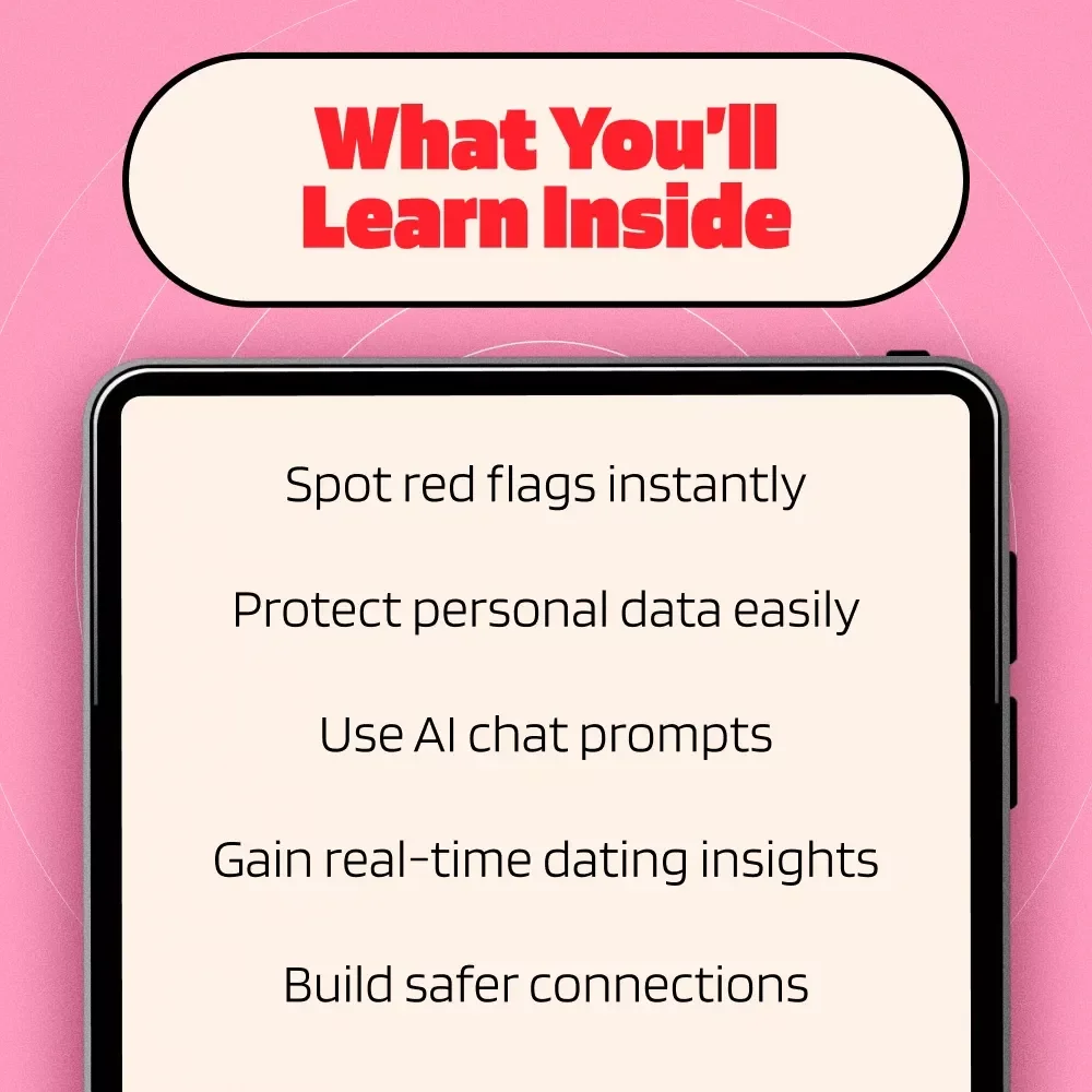 Smart Dating with AI | Digital Guide | How to Use AI for Safer Online Dating | eBook, Checklist & Safety Strategies for Online Dating Apps