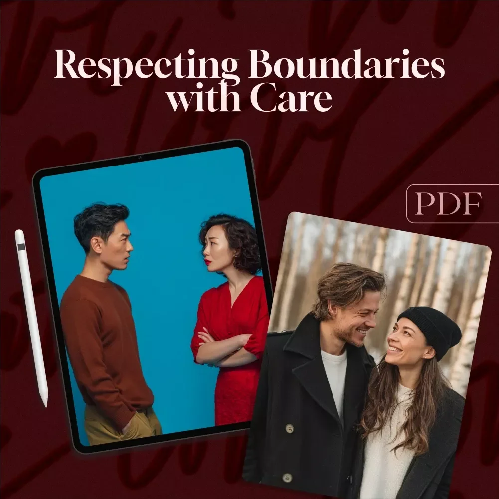 Respecting Boundaries with Care: A Practical Checklist | Digital Download Guide, eBook, Self-Help, Relationship & Communication Skills PDF