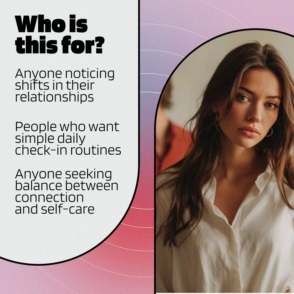 Signals & Space: Your Daily Check-In Guide to Detecting Distance in Relationships | Digital Download Guide | Daily Check-In Guide: Are They Pulling Away?
