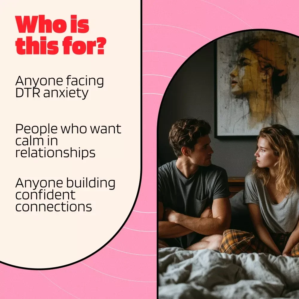 Finding Calm in Connection — Your Guide to Resetting DTR Anxiety | Digital Download Guide for Anxiety Relief, Self-Help eBook & DTR Anxiety Reset Routine
