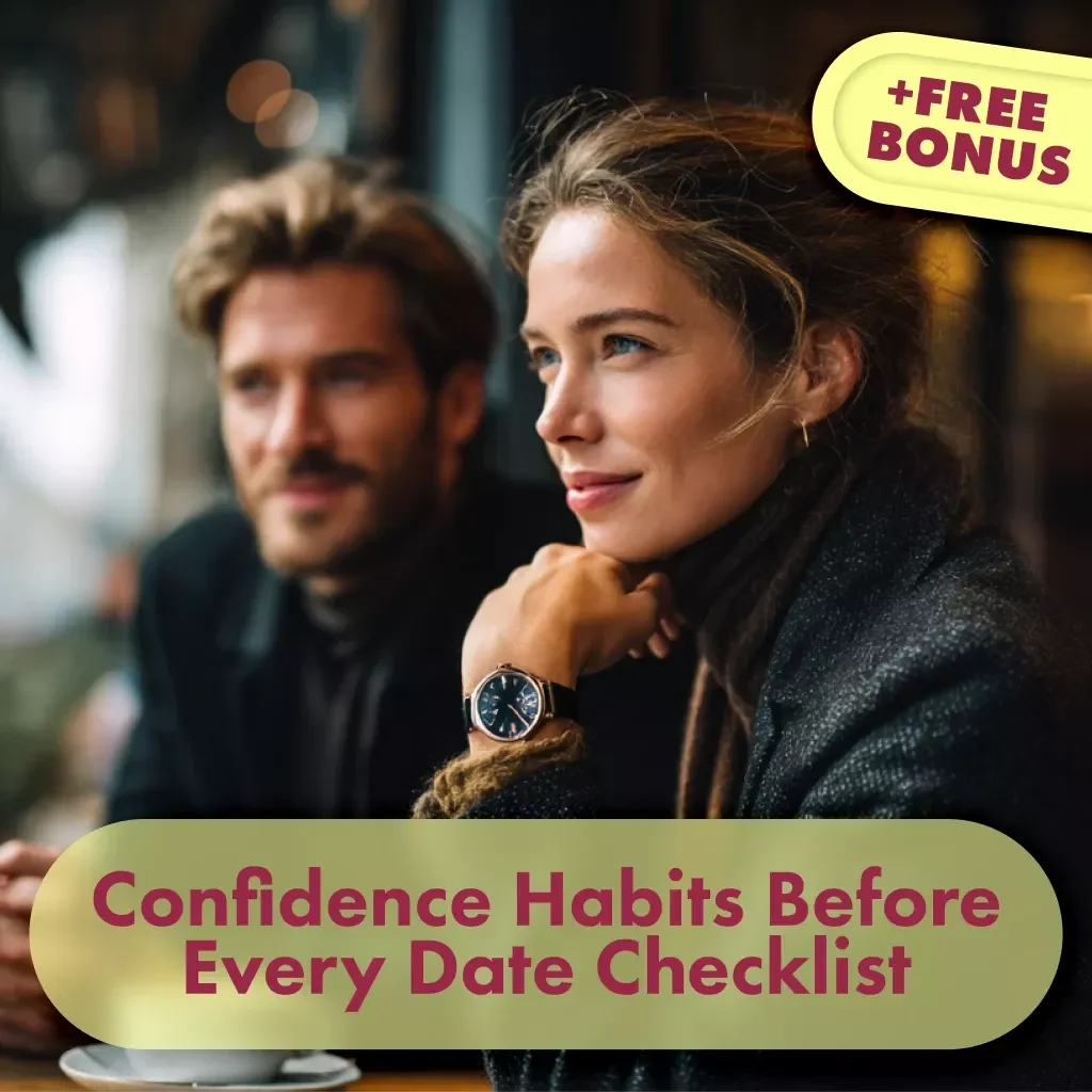 Confidence Habits Before Every Date Checklist | Digital Download | Self-Care, Mindset & Conversation Prep Guide for Men & Women | Printable Dating Confidence Booster