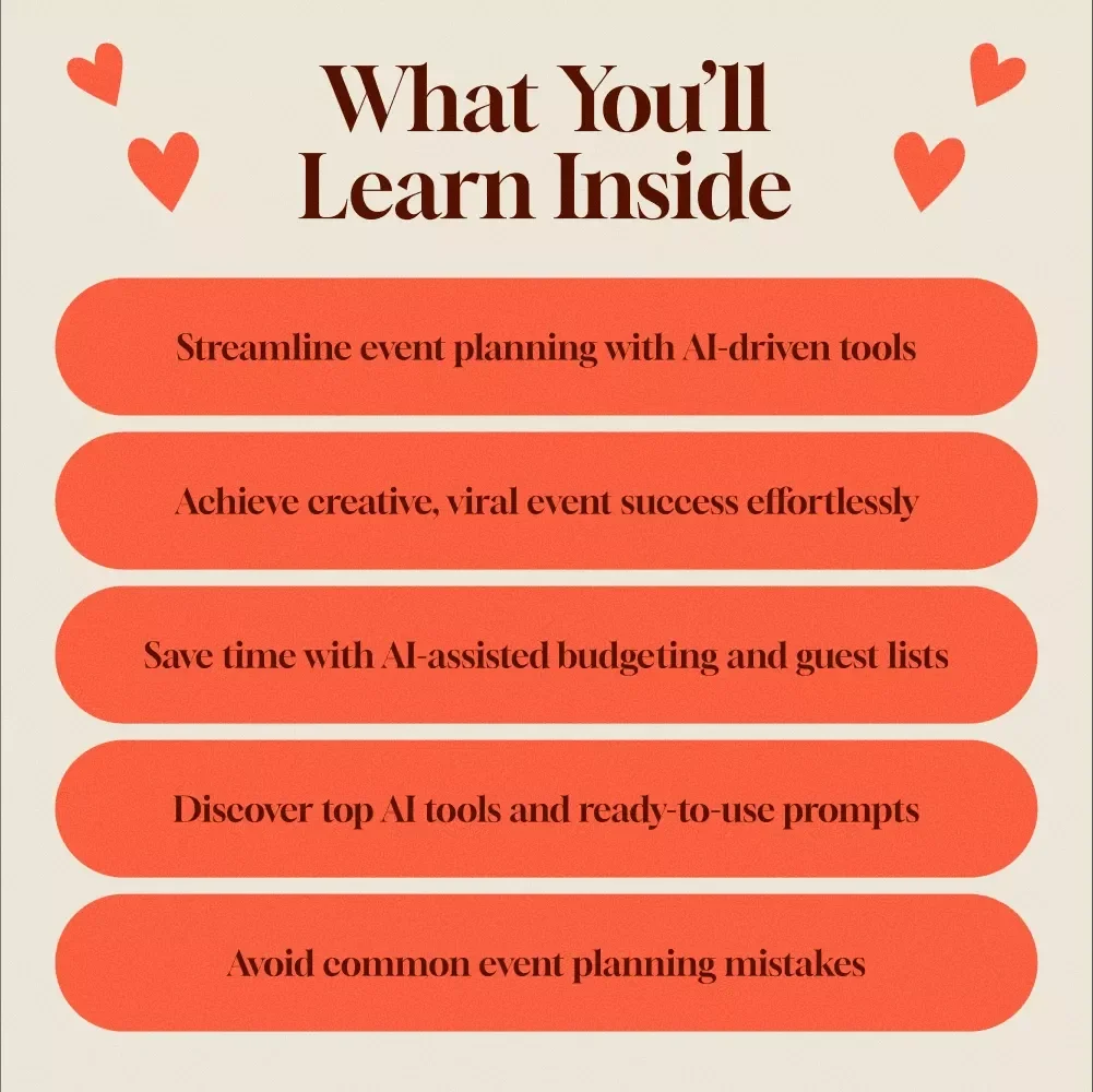 Smart Social Planner: AI-Powered Event Success - AI-Supported Social Planning Workbook