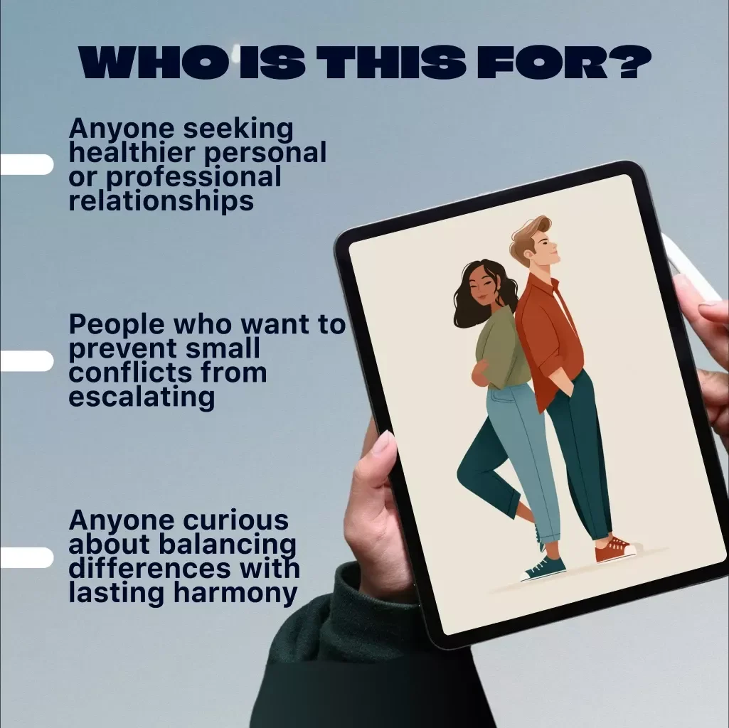 Conflict vs Compatibility: Quick Guide | Digital Relationship Growth & Self-Discovery eBook | Instant Download