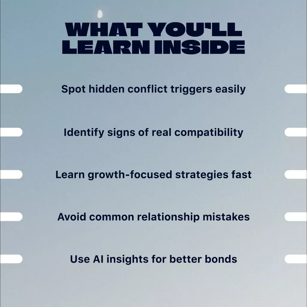 Conflict vs Compatibility: Quick Guide | Digital Relationship Growth & Self-Discovery eBook | Instant Download