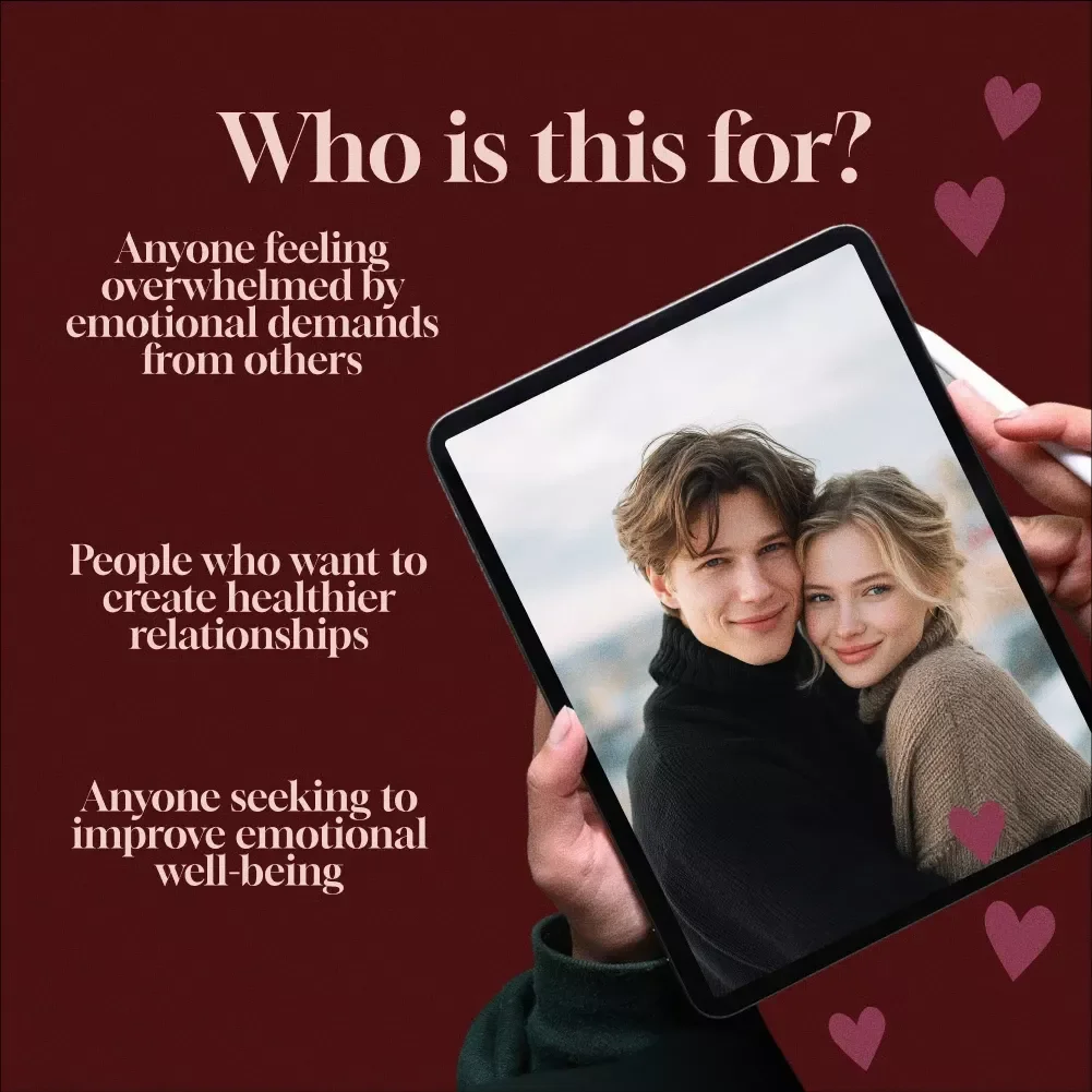 Emotional Boundaries Map: Protect Your Energy and Thrive - eBook Guide for Setting Healthy Boundaries