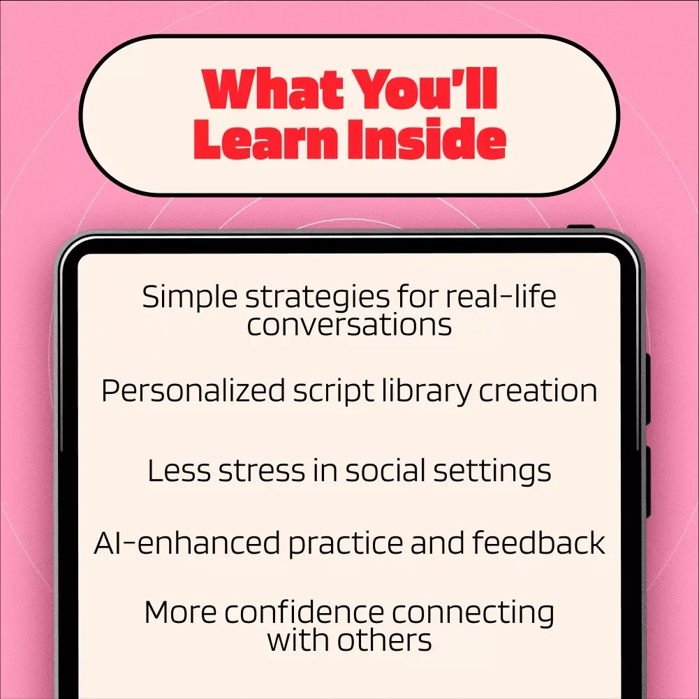 Neurodivergent-Friendly Social Scripts Plan | Digital Guide for Social Skills, Communication Support & AI Tools for Everyday Conversations