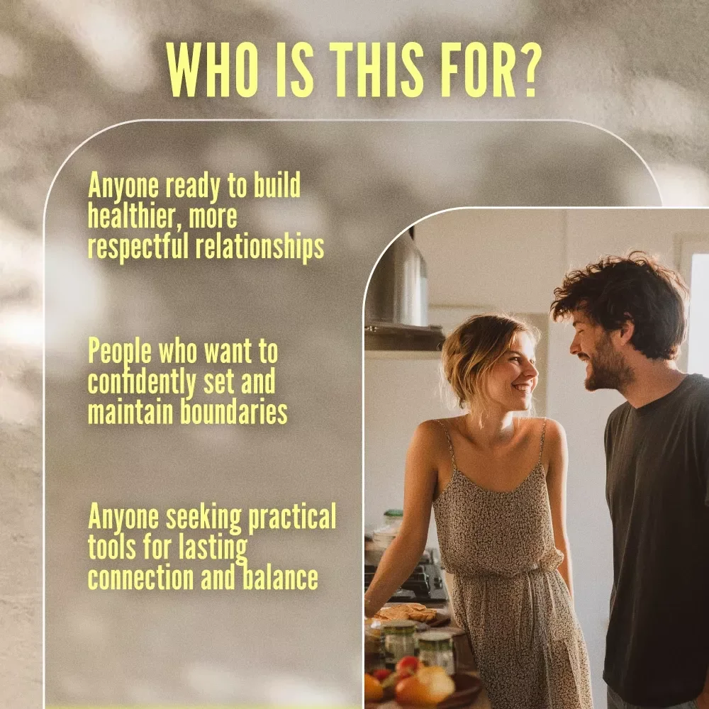 Defining Your Relationship Boundaries: The Ultimate Checklist to Keep It Real & Respectful | Defining the Relationship Boundaries Checklist | Digital Download Self-Help Guide for Couples & Personal Growth