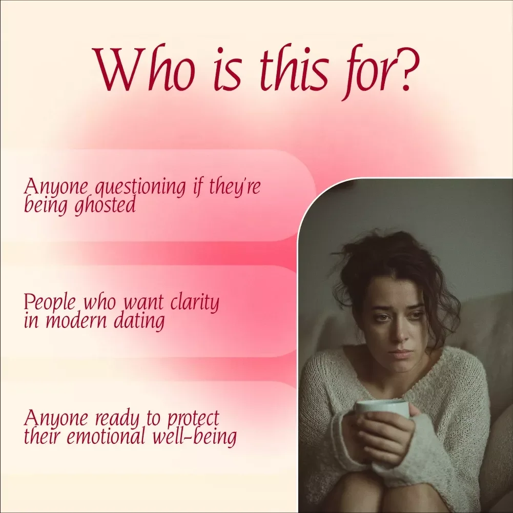 Ghosting Reality Check: Are They Really Ghosting You? | Printable Digital Checklist | Relationship Clarity Guide | How to Know If You’re Actually Being Ghosted