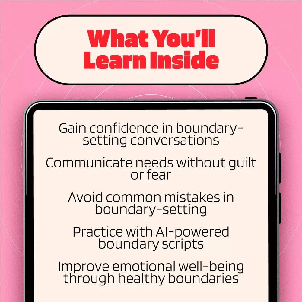 How to Ask for Boundaries Clearly: A Digital Guide for Confident Communication and Healthy Relationships