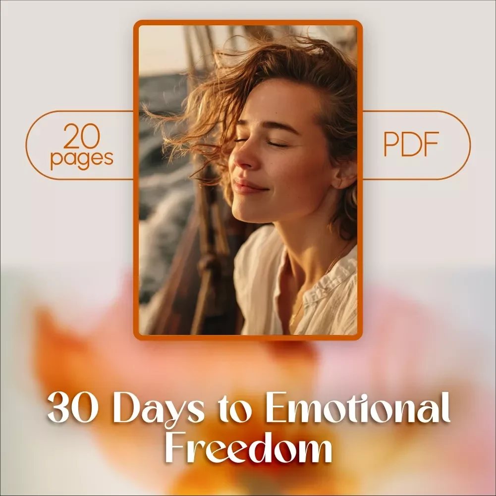 30 Days to Emotional Freedom | eBook | 30-Day No-Contact Healing Map | Self-Healing Digital Download | Emotional Detox & Recovery Guide