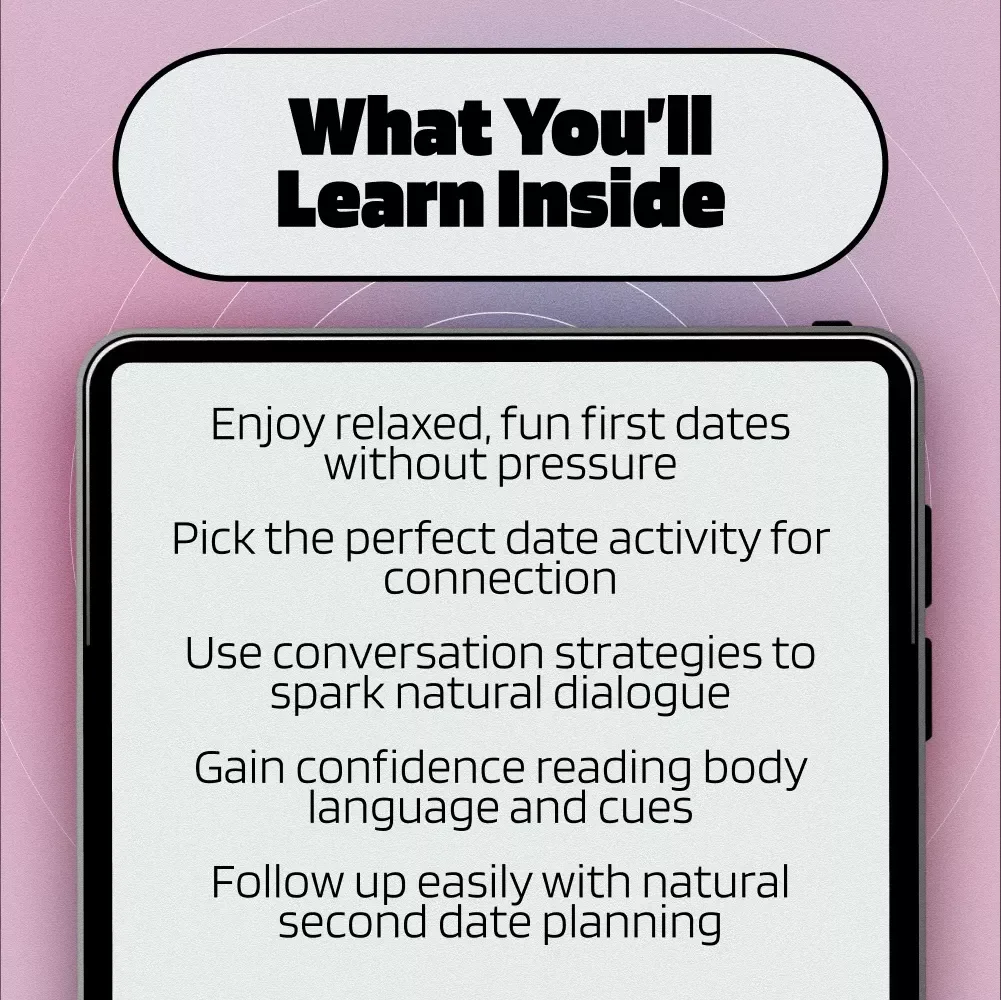 First Date Fun: Low-Stress Ideas That Spark Connection Guide | Fun Date Ideas, Conversation Starters & Relaxed Date Planning eBook