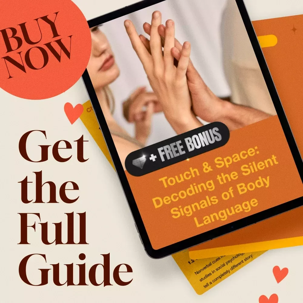 Touch & Space: Decoding the Silent Signals of Body Language | Digital Guide on Touch & Space: What Body Language Really Says | eBook for Communication, Relationships & Social Skills