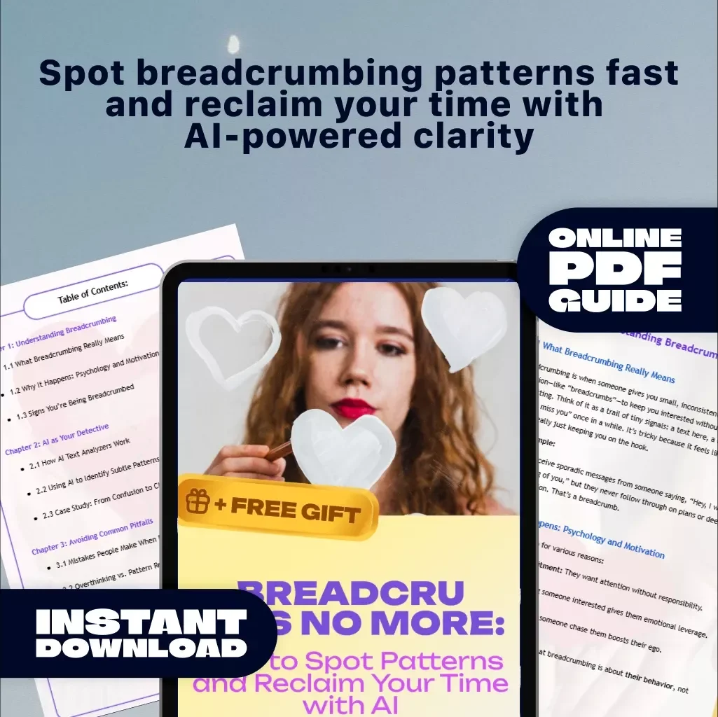 Breadcrumbs No More: How to Spot Patterns and Reclaim Your Time with AI | Digital Guide, eBook & Checklist for Relationship Clarity, Self-Growth & Time Management