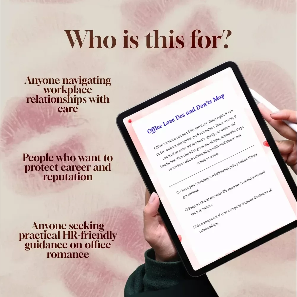 Office Love Dos and Don’ts Map | Workplace Relationship Checklist | Professional Boundaries & HR-Friendly Digital Download
