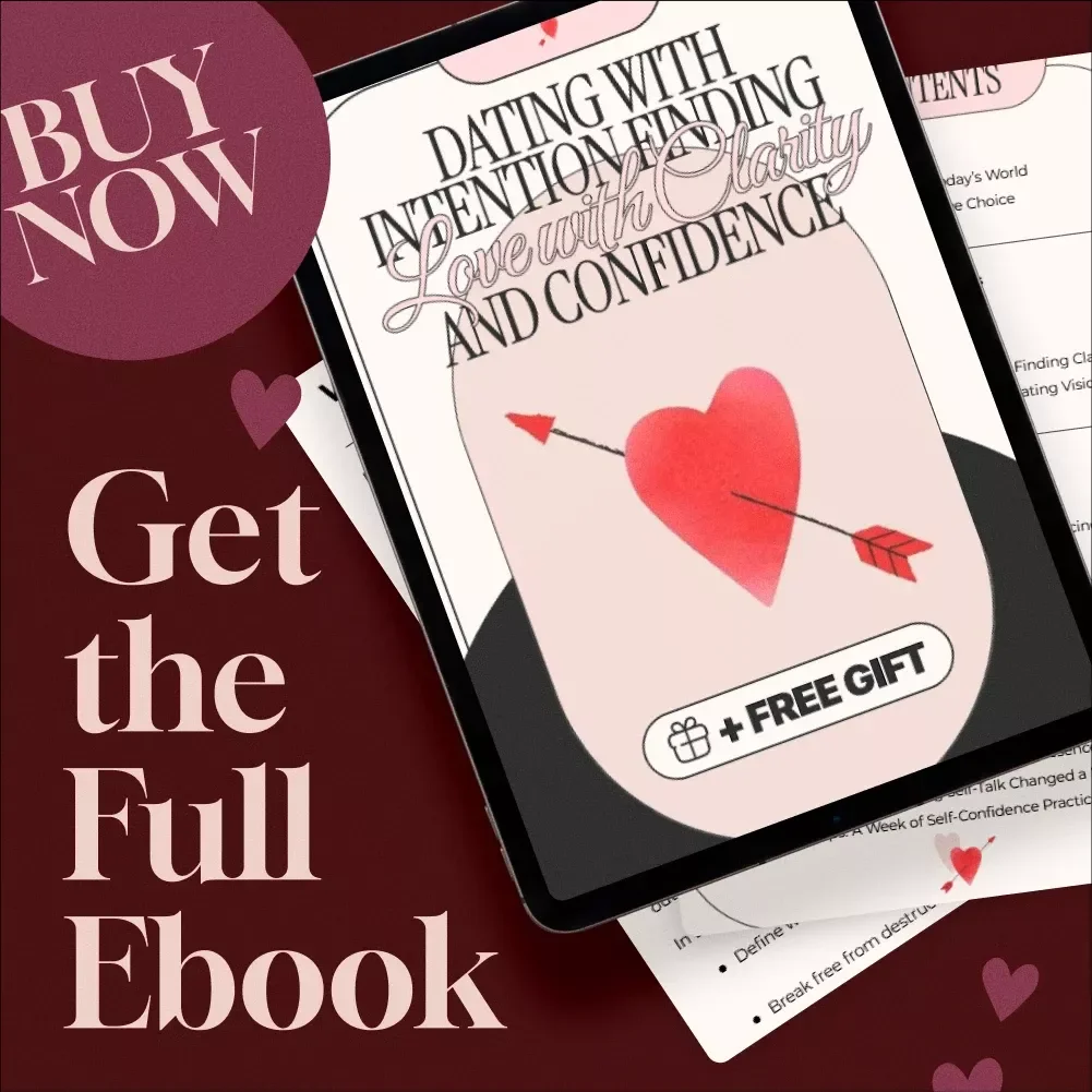 Dating with Intention Finding Love with Clarity and Confidence | Self-Help Relationship eBook | Digital Download Guide for Singles