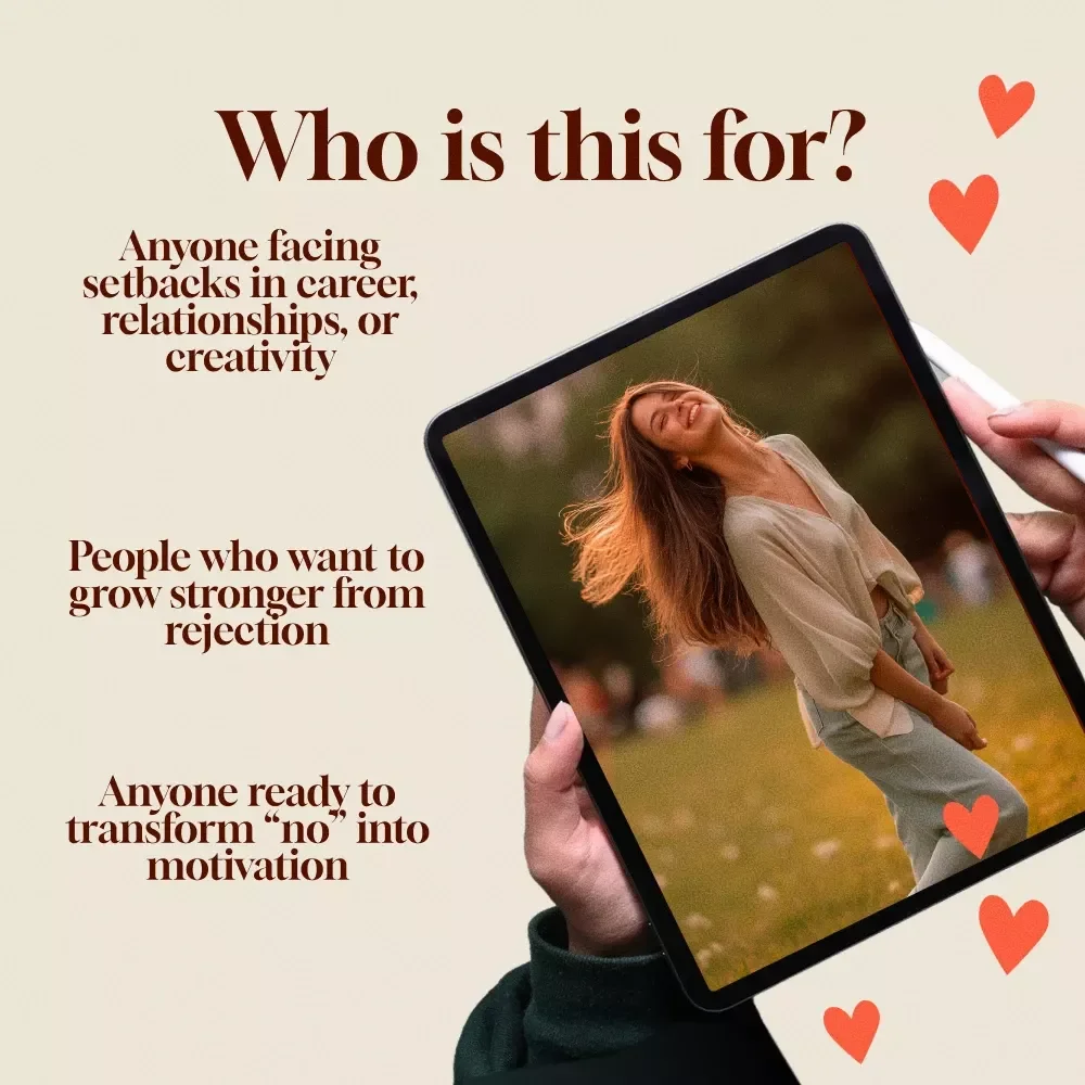 Bounce Back Bravely: Learning From Rejection Without Shame | Digital Guide | Self-Growth eBook on How to Learn From Rejection Without Shame | Resilience, Mindset & Confidence Building