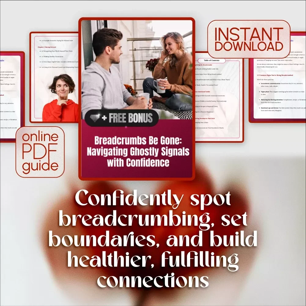 Breadcrumbs Be Gone: Navigating Ghostly Signals with Confidence | Digital Guide for Relationships, Emotional Awareness, Boundaries & Self-Growth