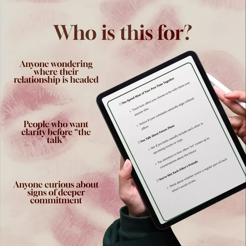 10 Signs It’s Time to Define the Relationship Checklist | Digital Download Guide for Couples, eBook PDF, Relationship Clarity Tool
