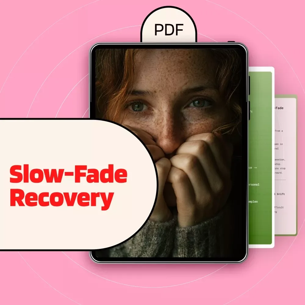 Slow-Fade Recovery: A Mindset Map for Rebuilding Confidence and Connection | Digital Guide for Healing, Growth & Self-Care