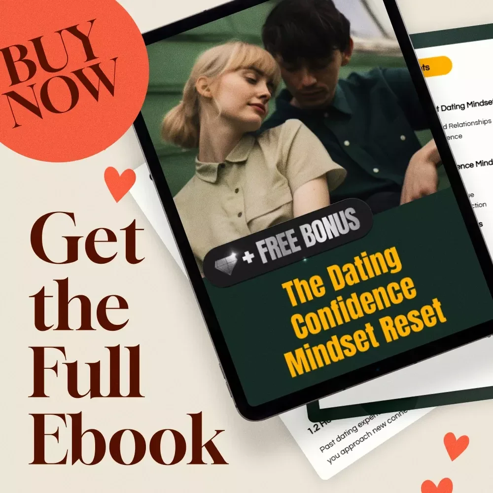 The Dating Confidence Mindset Reset | Self-Growth eBook | Digital Download Confidence Guide for Men & Women | The Dating Confidence Mindset Reset Plan