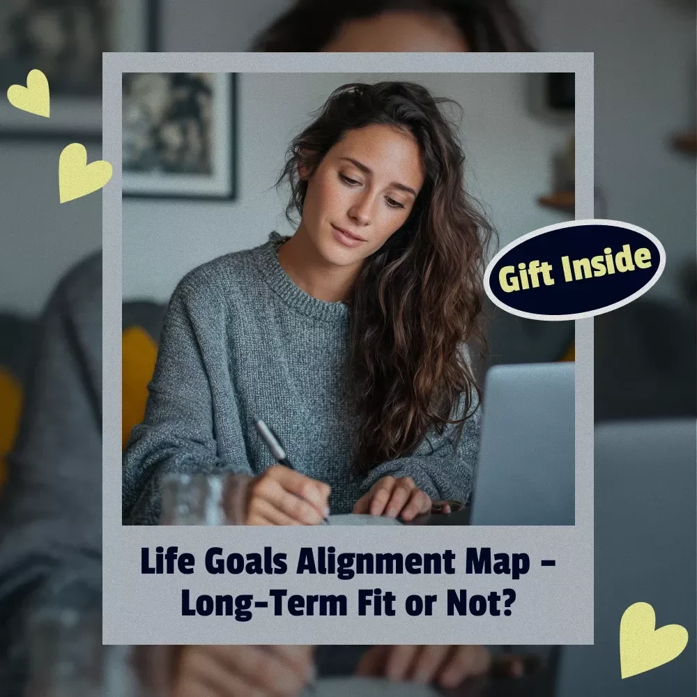 Life Goals Alignment Map – Long-Term Fit or Not? | Self-Discovery eBook | Goal Setting Guide | Personal Growth Checklist | Digital Download
