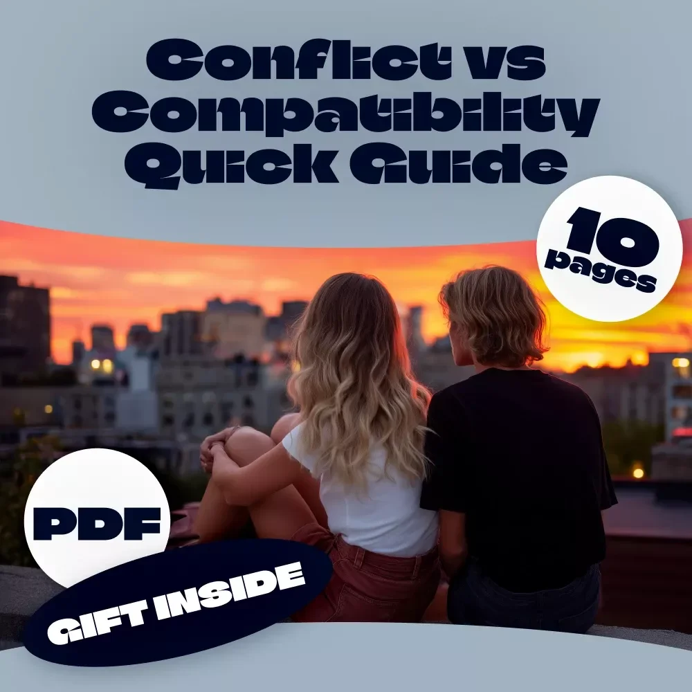 Conflict vs Compatibility: Quick Guide | Digital Relationship Growth & Self-Discovery eBook | Instant Download