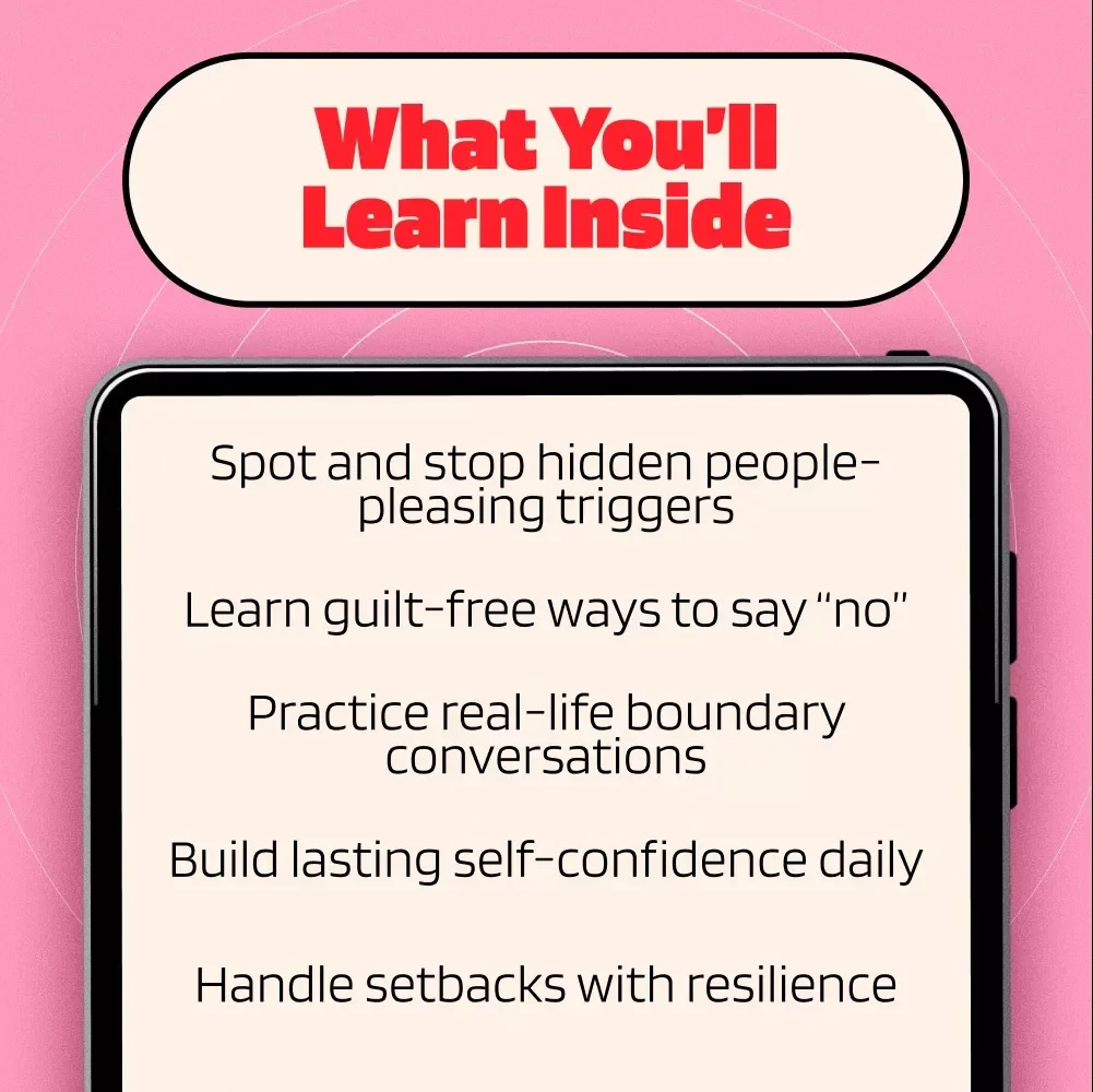 Breaking Free: A Practical Guide to Stop People-Pleasing Habits | Self-Help eBook | Digital Download Guide to Build Boundaries, Confidence & Say No Without Guilt