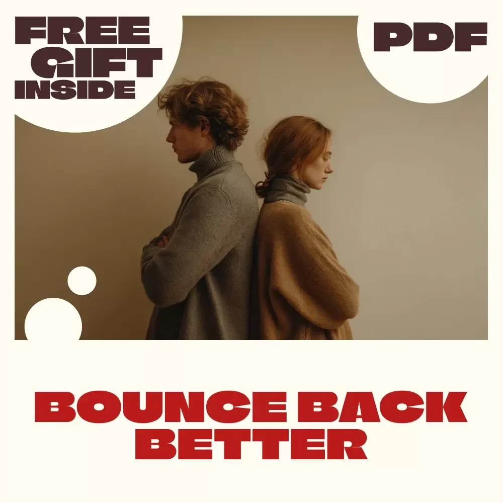 Bounce Back Better: Your Self-Compassion Tracker After Dating Setbacks | Digital Checklist for Healing, Growth & Confidence Boost