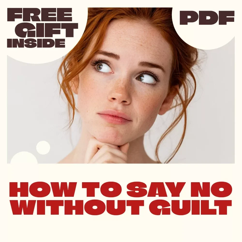 How to Say No Without Guilt – Fun & Practical Checklist | Digital Download | Boundaries, Confidence & Self-Care Guide