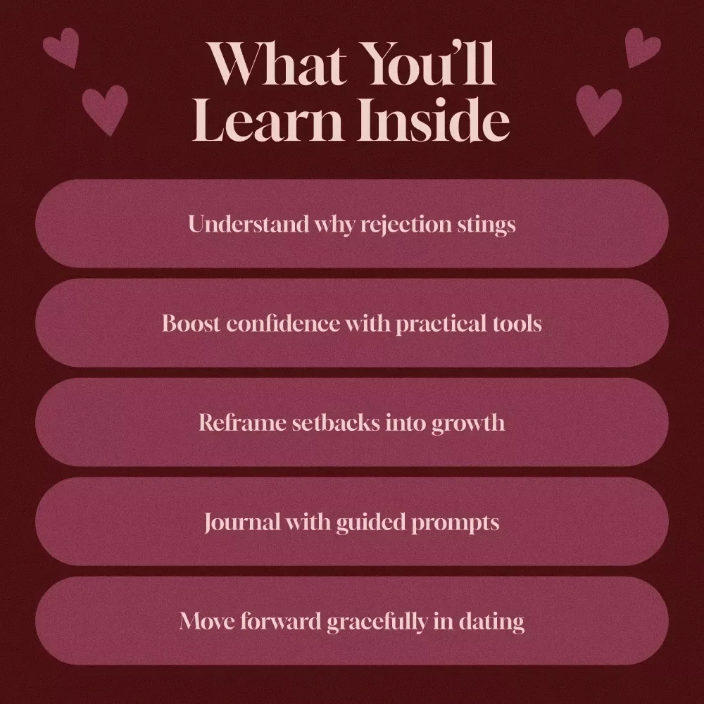 Bounce Back Bravely: A Confidence Reset After Dating Rejection | Digital Guide for Healing, Self-Worth, and Moving Forward with Confidence