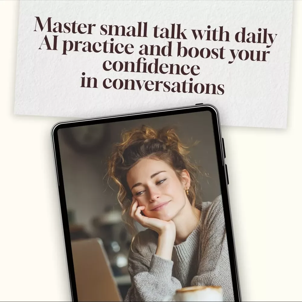 Daily AI Small Talk Practice Checklist – How to Use AI to Practice Small Talk Daily