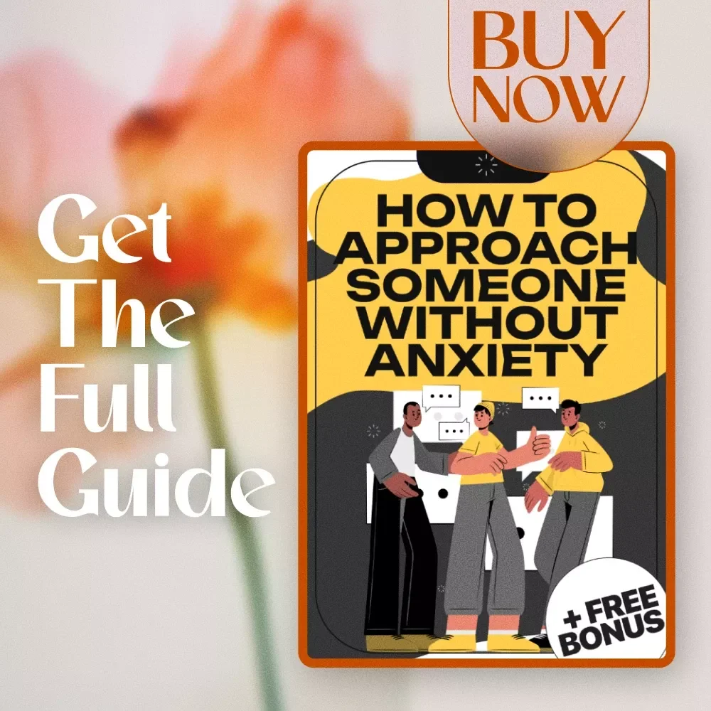 How to Approach Someone Without Anxiety | Social Confidence Guide | Digital Download eBook for Overcoming Shyness, Starting Conversations & Building Connections