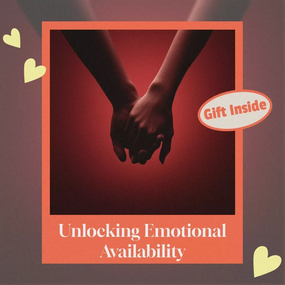 Unlocking Emotional Availability: Spotting the Hidden Red Flags in Relationships | Digital Guide | Emotional Availability Red Flags Map | Self-Help eBook for Healthier Relationships