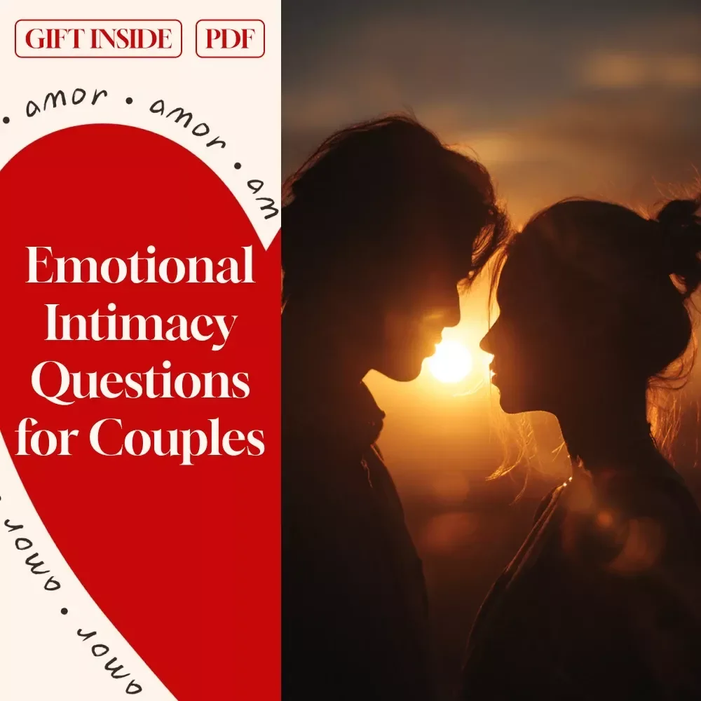 Emotional Intimacy Questions for Couples: The Ultimate Connection Checklist | Digital Download Relationship Guide, Conversation Starters & Couples Workbook