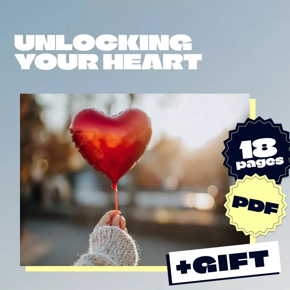 Unlocking Your Heart: A Simple Path to Emotional Openness | Emotional Openness Starter Guide | Digital Download Self-Help Guide