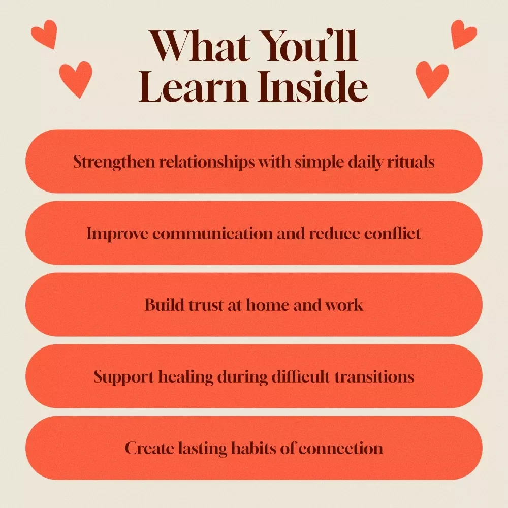 Building Rituals That Nurture Trust and Connection | Building Emotional Safety Rituals eBook for Relationships, Families & Teams