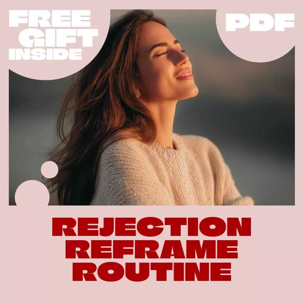 Rejection Reframe Routine: Build Courage Checklist | Confidence Growth, Mindset Reset, Self-Improvement Digital Download
