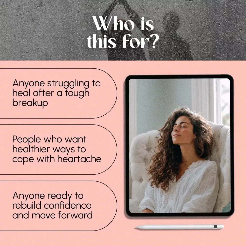 Breakup Cleanse: Your Guide to Healthy Healing vs Toxic Coping | Breakup Hygiene vs Toxic Coping Cheat Sheet | Self-Care Digital Download Guide for Emotional Healing