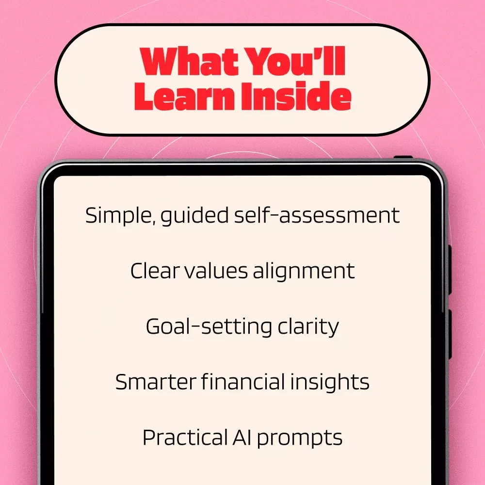 AI Compatibility Quiz: Values, Goals, Finances | Digital Guide for Self-Assessment, Quiz & AI Prompts