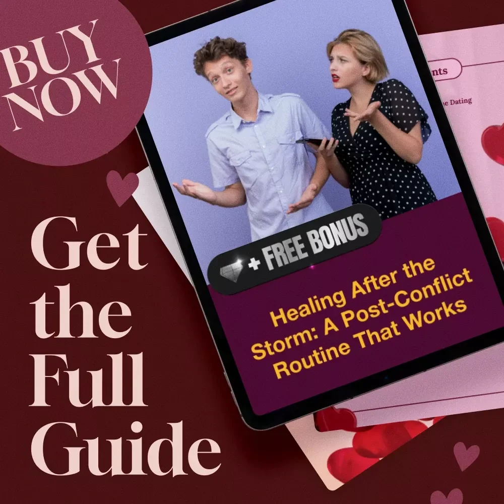 Healing After the Storm: A Post-Conflict Routine That Works | Digital Guide for Emotional Recovery, Rebuilding Safety & Connection